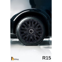 Renault Grand Scenic 15'' İnç Jant Kapağı 4 Adet Siyah S112
