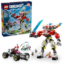 LEGO® DREAMZzz™ Cooper’ın Kaplan Robotu ve Zero’nun Hot Rod Arabası 71497 - 9 Yaş ve Üzeri Çocuklar için Oyuncak Araç Yapım Seti (1006P)