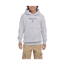 Zepplin Giyim Moonspell Darkness And Hope Gri Çocuk Kapşonlu Sweatshirt Gri