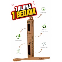 Bambu Diş Fırçası Medium Çevre Dostu Bpa Free - Bamboo Toothbrush