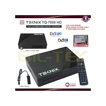 Teknoline Tq 7000 Hd Dvb T & Dvb C Hd Karasal Ve Kablo Tv Alıcısı