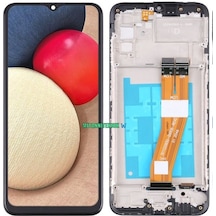 Samsung Galaxy A02S Sm-A025F Lcd Ekran Dokunmatik Çıtalı