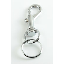 Gemici - 213 - Calı Metal Anahtarlık - Shophnrl - Orta-gümüş Rengi Çok Renkli