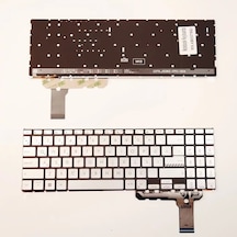 Asus M3605 Notebook Klavye Gümüş Işıklı