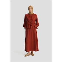 Armine Çift Tünelli Takım 25y6016 Koyu Kırmızı Koyu Kırmızı