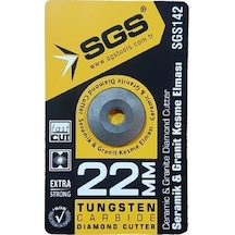 Sgs Seramik-Granit Kesme Elması Titanyum 22 MM Sgs142