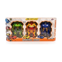010a29 Transformer Set Renkli Oyuncak Dönüşen Robot