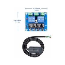 Xh-m452 12v Sıcaklık Nem Kontrollü Dijital Termostat Kuluçka Pet