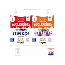 Ankara Yayınevi 7. Sınıf Sözel Güçlendiren Paragraf 2 Kitap Seti