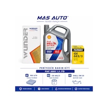 Fiat 500x 1.3 Jtd Periyodik Bakım Seti Shell Extra 5w30