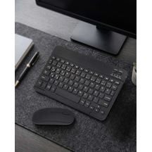 Bluetooth Klavye Mouse Seti Taşınabilir Wireless Bilgisayar Aksesuarı 40613959