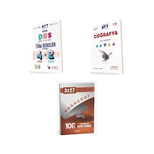 2027 2027 Limit Ayt Tüm Dersler Sayısal Ders Bitirme Seti + Coğrafya Soru + Anla Kazan Paragraf Deneme Set