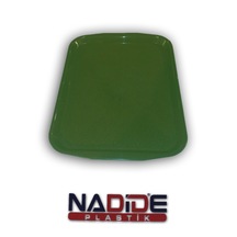 Nadide Plastik Self Servis Tepsisi - 27X36 CM Yeşil 10 Adet