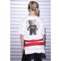 Defacto I Love Ny Oversıze Ekru Kız Çocuk T-shirt G9595a8/er105 Ekru