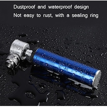 Sones Bisiklet Basketbol Futbol Mini Taşınabilir Yüksek Basınçlı Şişirme Mavi