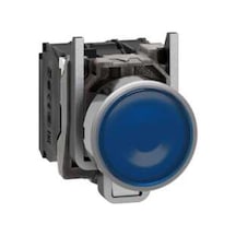 Xb4bw36b5 - Mavi Sıva Altı Eksiksiz Işıklı Buton Ø22 Yaylı Dönüş 1na+1nk 24v
