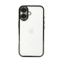 Apple İphone 16 Plus Kılıf Razer Lensli Silikon - Yeşil 0.2M-Çok Renkli