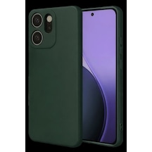 Oppo Reno 14f First Silikon - Koyu Yeşil Diğer