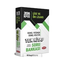 2024 Kpss Lise Ve Ön Lisans Genel Yetenek - Genel Kültür Tek K...