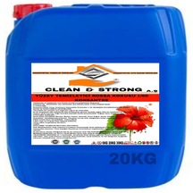 Clean & StrongYüzey Temizleyici Konsantre 1/60 Rosa Kokusu 20 KG