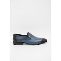 Tigana 7601 Erkek Klasik Ayakkabı - Lacivert-lacivert