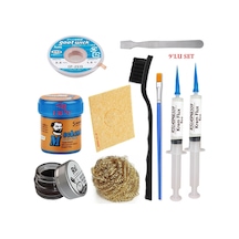Kremlehim Mchanc 138 C 42gr Havya Uc Temizleyici Flux Lehim Toplama Cp-2515 Lehim Emme Teli Ve Yardımcı Set05