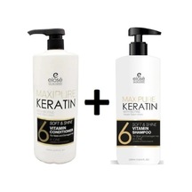 Elose Keratin Özlü Saç Bakım Şampuanı 1 L + Saç Kremi 1 L