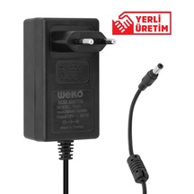 Weko 12 Volt 3 Amper 5.5x2.5mm Soket Şarj Alet Cihaz Güç Adaptör