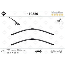 Sılecek - 246 - Supurgesı Takımı 700mm / 700mm Mercedes W220 W221 . Cıtroen C6 . Peugeot - Edntrend - 407 Swf