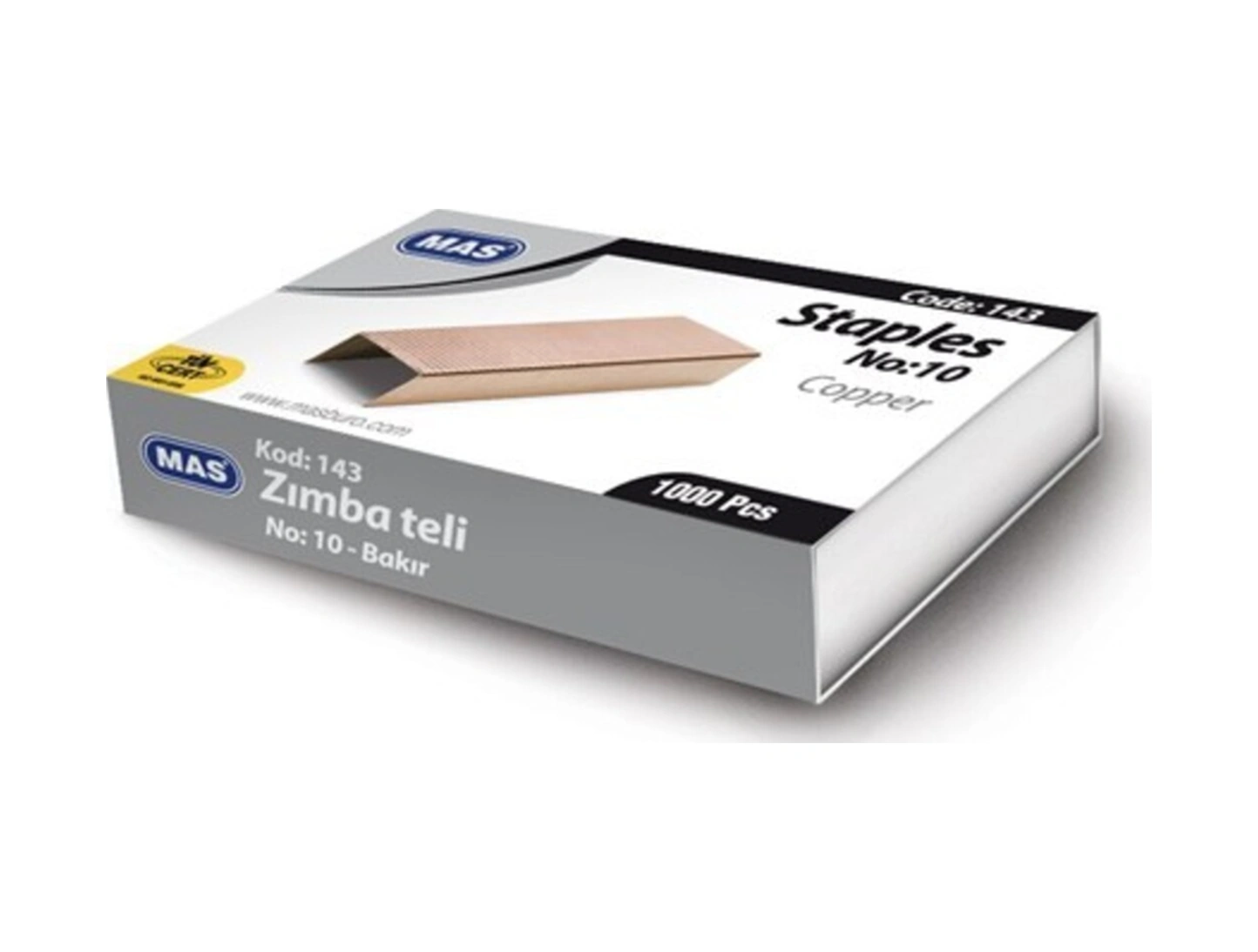 143 Zımba Teli No:10 Bakır 10'lu Paket