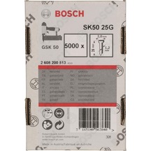 Bosch - Gsk 50 Çivisi 25 Mm 5000li 2608200513