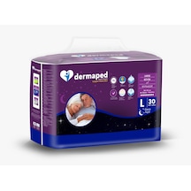 Dermaped Gece Bel Bantlı Yetişkin Hasta Bezi 100-150 CM L 30'lu