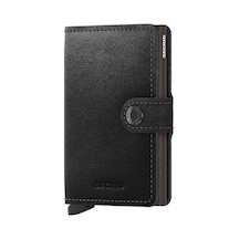 Secrid Miniwallet Original Kartlık Cüzdan, Siyah-kahve Çok Renkli