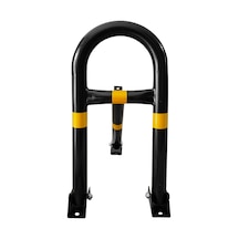 Kilitli Otopark Direği Destekli 62 Cm, Yatar U Tip Park Bariyeri-4014