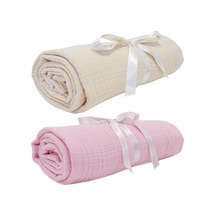 Ezh 2'li 4 Kat Müslin Bebek Battaniyesi 120x110 CM