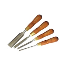 863202 Premium Marangozcu Düz Iskarpela Seti 4 Parça