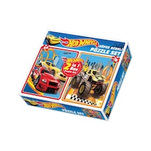 Hot Wheels 2 In 1 Süper Renkli Puzzle Puzzle 1535