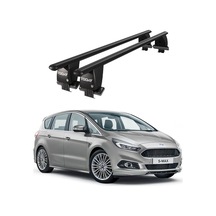 Royal Ford S-max Iı 2015 Ve Sonrası Uyumlu Siyah Kilitli Ara Atkı Port Bagaj Tavan Barı