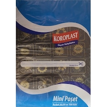 Çiçek Baskılı Orta Boy Hışır Poşet 26X38Cm 100 Adet