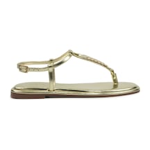 Nine West Orıa 6fx Altın Kadın Düz Sandalet 000000000102052485 Altın