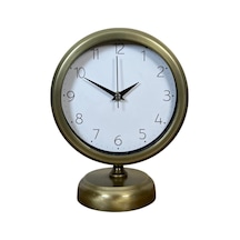 Büro Ev Ofis Hediyesi İçin 20x25cm Sade Dekor Metal Masa Saati Diğer