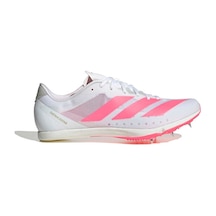 Adidas Adızero Dıstancestar Unisex Atletizm Çivili Koşu Ayakkabısı Kı8385 Beyaz