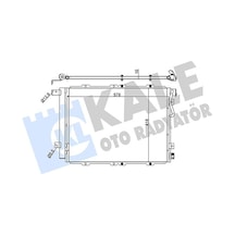 Kale Klıma Radyatoru Kıa Sorento 02/ 97606-3e600 600 415x15 Klr-342540