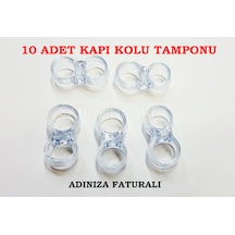 10 Adet Kapı Kol Stoperi Pencere Kol Stoperi Kapı Kolu Tamponu