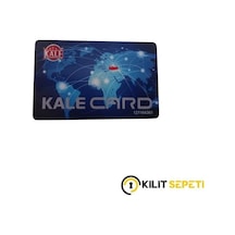 Kale Card Kartlı Kilit Lüks Seri Kullanıcı Kartı-654 Siyah-Diğer