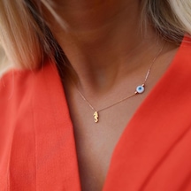 Cam Gözlü Denizatı Kolye