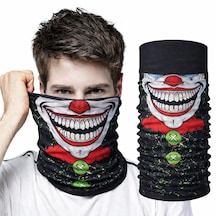 Joker - 350 - Yüz Baskılı Baf Bandana - Çok Amaçlı Boyunluk Bandana - Dpmıx-hb - 2 No