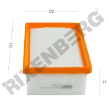 Rxa 5160 Filtre Hava Dacia Duster Iı 1.0 Tce 2018 165466859r