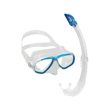 Cressi Perla Maske Mexico Şnorkel Seti Clear-blue Çok