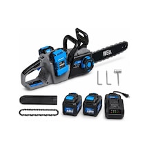 Algaride Wedo Wgh016 Akülü Zincirli Testere 40v Çift Bataryalı 40cm Kılavuz Profesyonel Ağaç Kesim Motoru